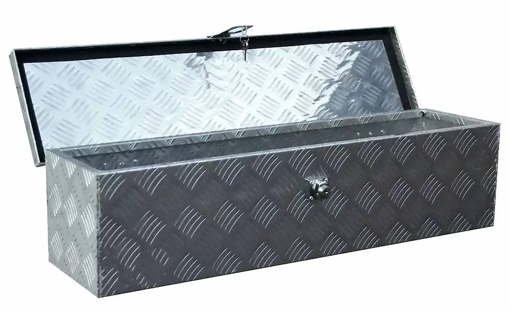 Alukiste, Riffelblechkiste, Deichselbox nur 149.- statt 199.