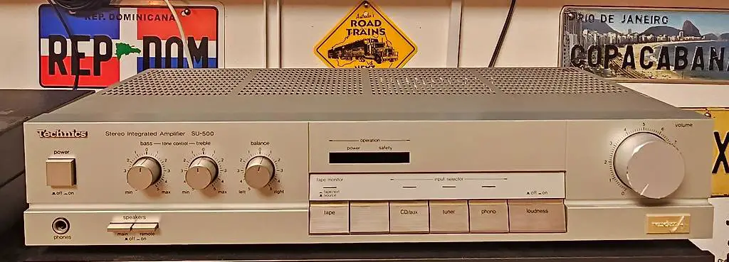 Technics SU-500 Vintage Stereo Integrated Amplifier