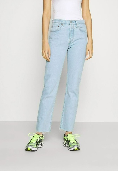 Tolle neue+hochwertige Jeans: Levis 501 Crop Jeans