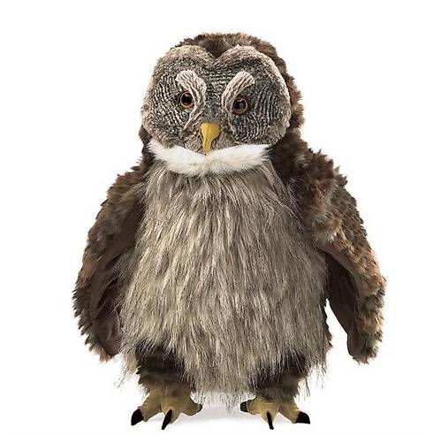 Handpuppe 3135 Eule mit "Huhu - Effekt"