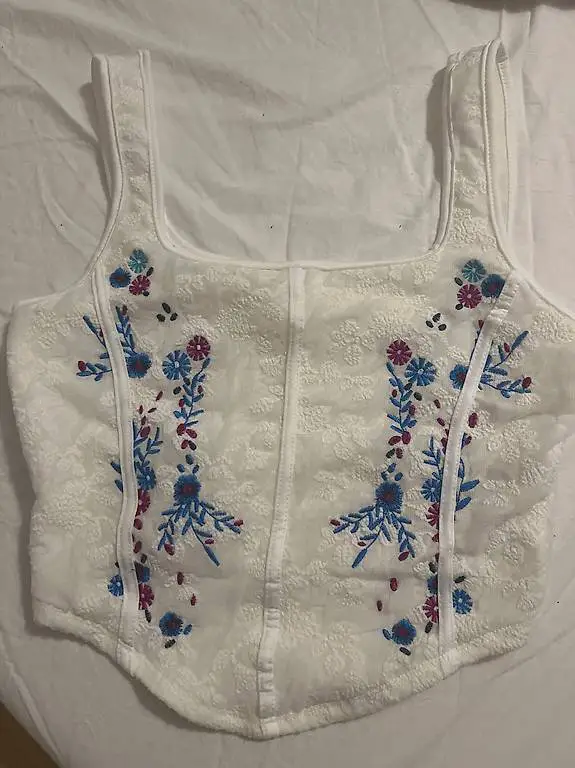 Besticktes Damen-Mieder / Corsage