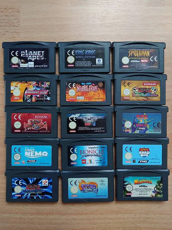 Gameboy Advance Games
