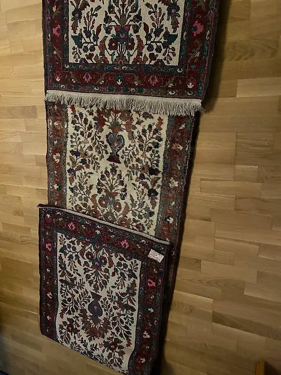 Handgeknüpfte Orient Teppich / Läufer (Wolle) 345x80cm