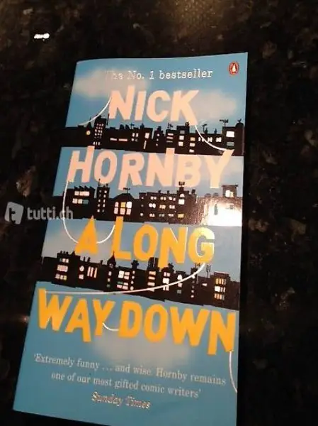 English book: Nick Hornby "a long way down"