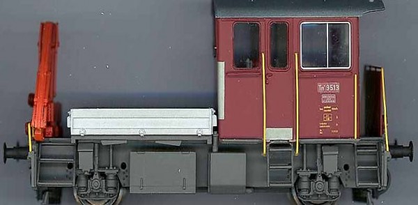  Weinert Art.4042 H0 SBB Baudiensttraktor braun Gleichstrom