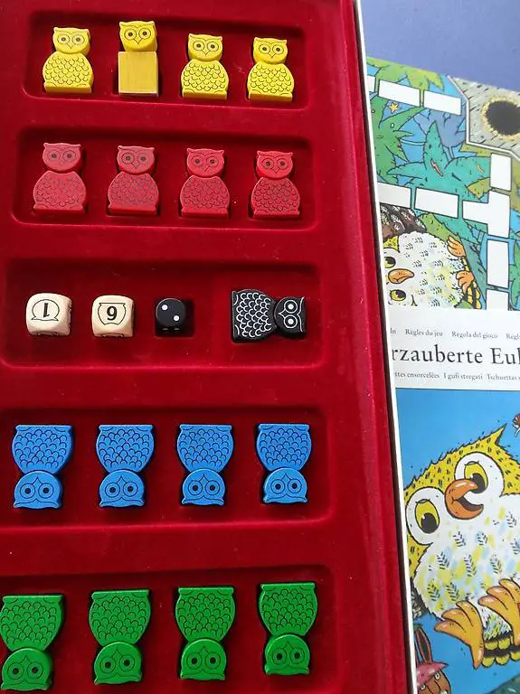 Spiel Verzauberte Eulen und Puzzles