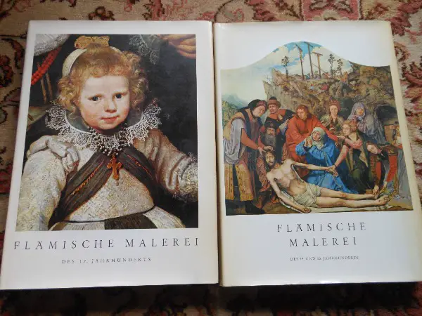 2 Bücher Flämische Malerei des 15. und 16.Jahrhunderts