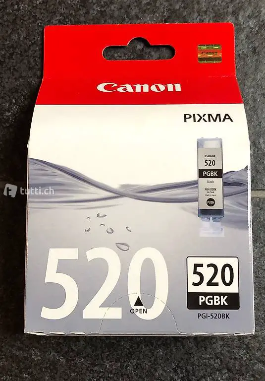 Tintenpatrone Canon PIXMA520 black