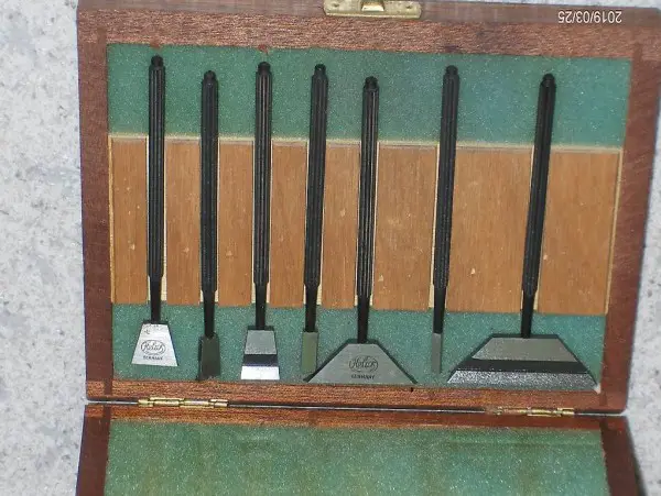 Haarlineal Werkzeug Prüfwerkz. Wz.macher Lineale Set Helios