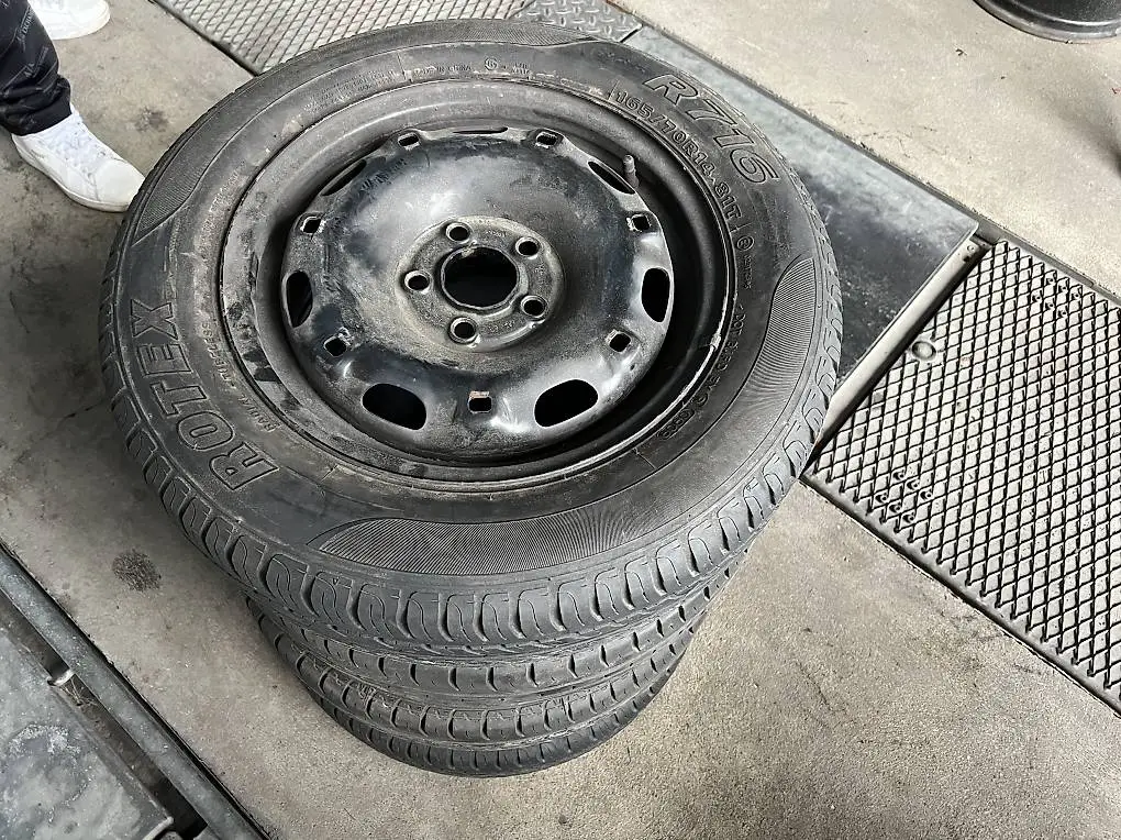 Sommerstahlrad 165/70 R14 81T Rotex