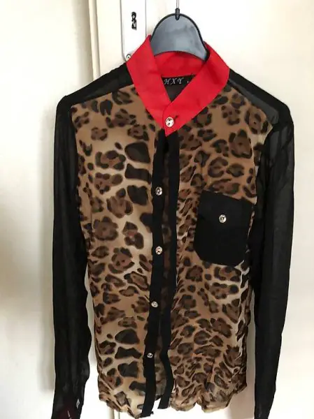 Camicetta taglia S leopardata