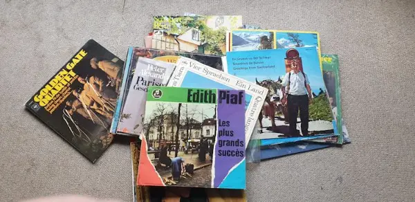 Alte Schallplatten