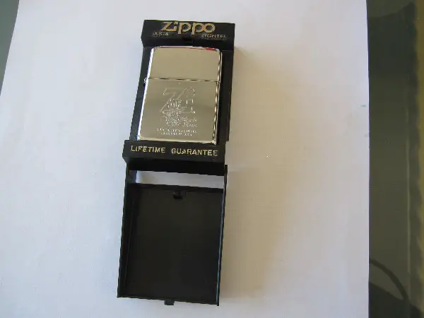 Vintage ZIPPO-Benzin-Feuerzeug, Chrom poliert, 1994
