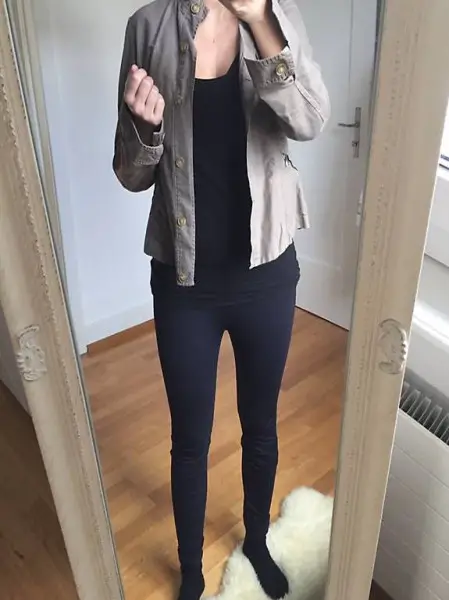 Max Mara Weekend kurze Jacke 38 schlamm