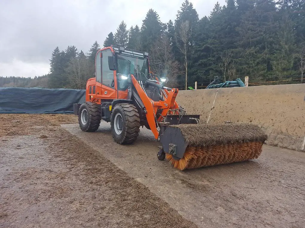 Pneulader, Hoftrac, Radlader