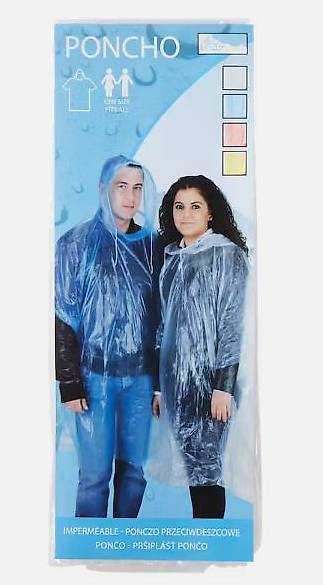 Portofrei Regenponcho cape Notfall Wandern Sport Freizeit
