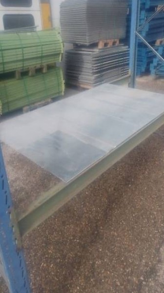  Plaque métallique, niveau pour rayonnage à palette -occasion