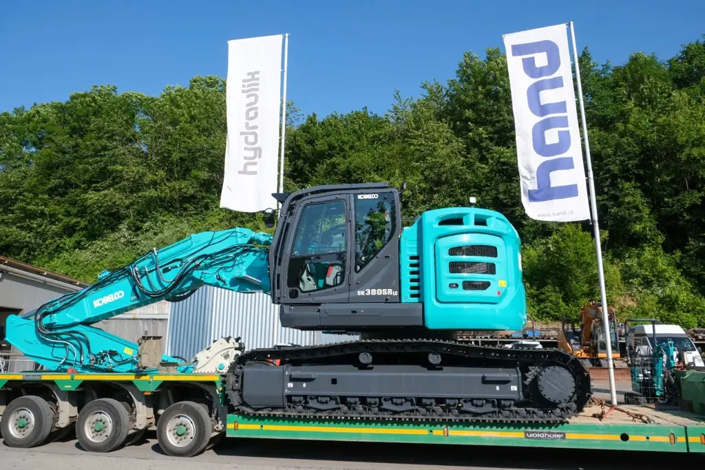 Kobelco SK 380 SRLC-7 mit Verstellausleger