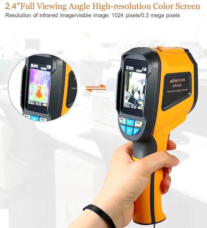 Infrarot-Wärmebildkamera Thermometer -20 °C bis 300 °C