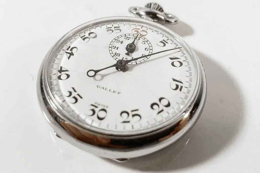 Alte Gallet Stoppuhr Swiss Vintage Sport Watch