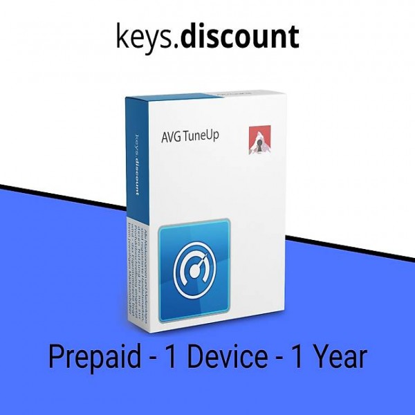  AVG TuneUp Performance prépayé 1 appareil 1 an
