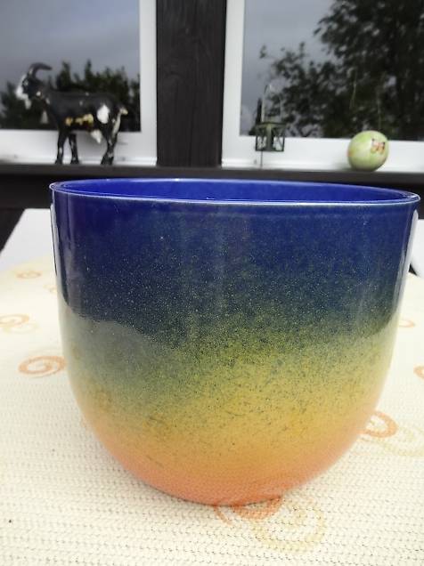 Blumentopf / Pflanzentopf / Pflanzenkübel Regenbogen