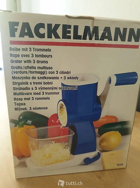 Fackelmann Trommel reibe NEU