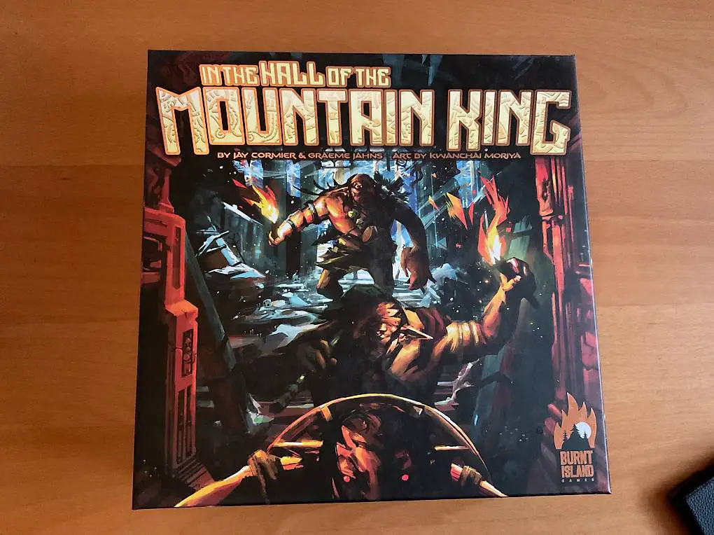 Brettspiel In the Hall of Mountain King englisch