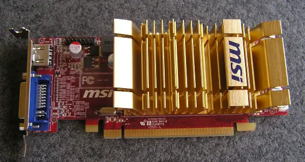 grafikkarte - msi ati radeon r4350 - 1024mb - dvi hdmi
