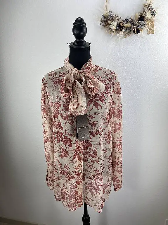 Bluse Gucci Grösse IT 46 NEU
