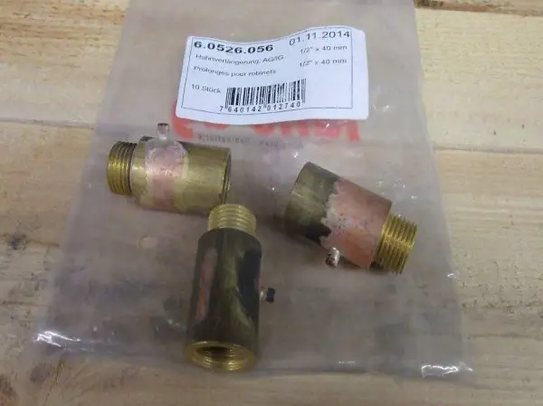 Hahnverlängerung 1/2"x40 mm (1158-TWH)