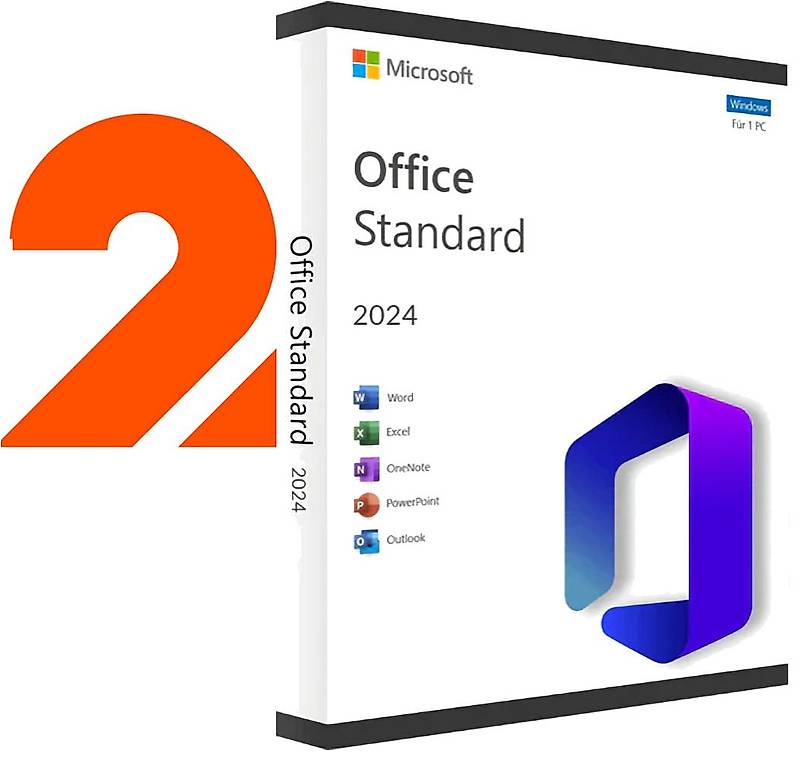 2x Microsoft Office 2024 Standard | ITALIANO ESD