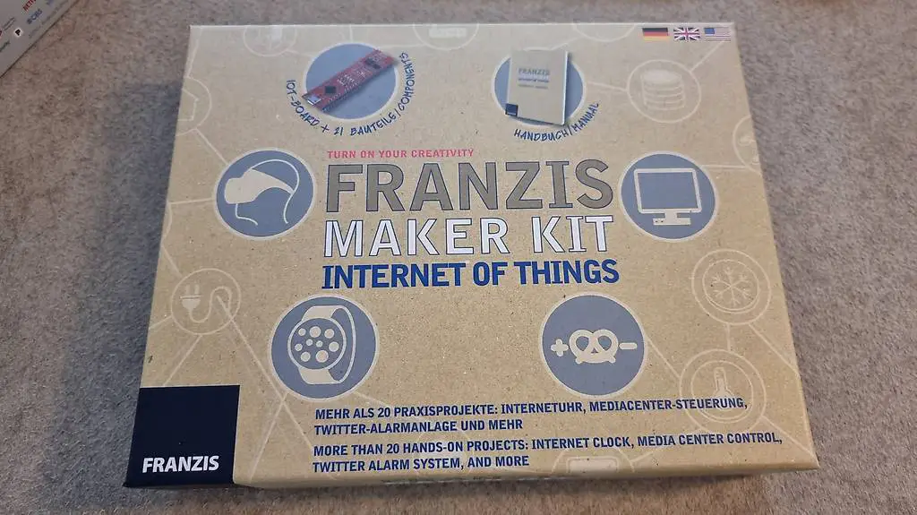 Ungebraucht Franzis Maker Kit Internet of Things
