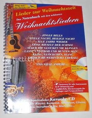 Notenbuch Lieder zur Weihnachtszeit