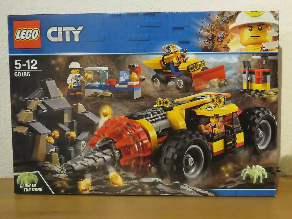 LEGO CITY 60186 Schweres Bohrgerät für den Bergbau NEU