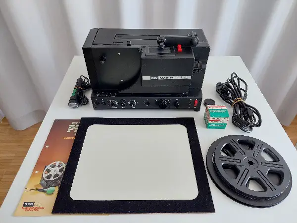 filmprojektor noris norimat electronic für super 8, mit Gar.