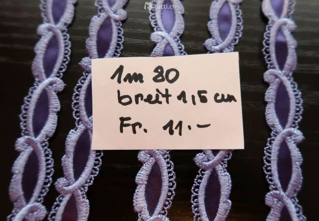  St.Galler Stickerei - Band