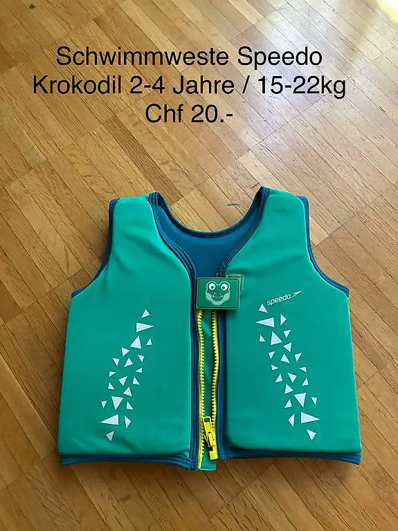 Schwimmweste Speedo Krokodil 2-4 Jahre / 15-22kg