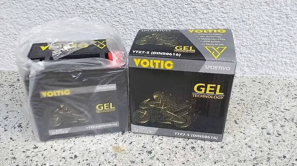 Motorradbatterie, NEU, YTZ7-S, Gel, auch SA / SO