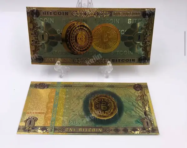 Bitcoin Sammlerbanknote