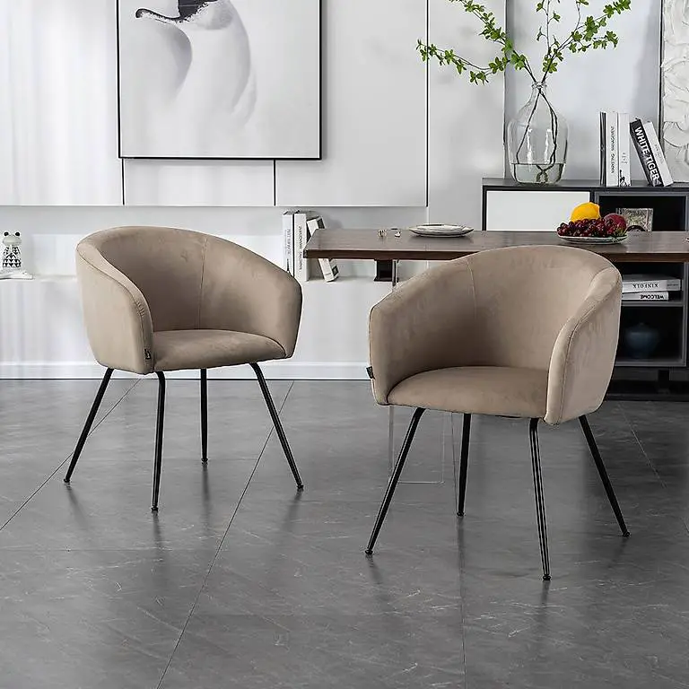 Esszimmerstuhl ARDA Samt - Beige