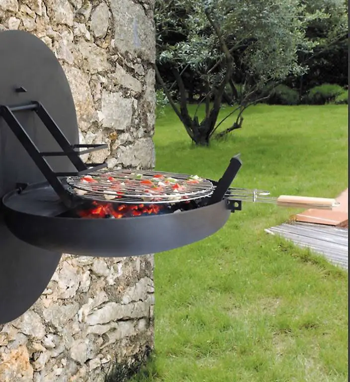 Gartengrill Holzkohle aus Edelstahl SIGMAFOCUSFocus creation