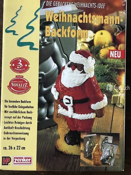Nagel Neu super Weihnachts Back Form mit Rezepten