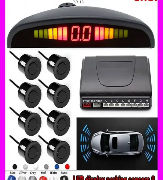  Parksensor-Kit 8 Sensoren 22mm