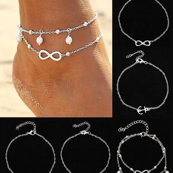  Fussschmuck Set "Forever Pretty"