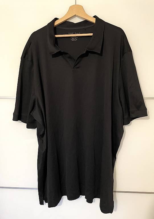 Poloshirt schwarz Gr. 3XL, wie neu