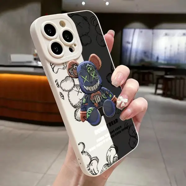 Apple iPhone - Robot Bear Schutzhülle