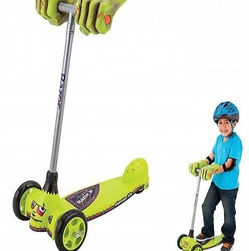  Razor Monster Kix Scooter / Trottinett gruen