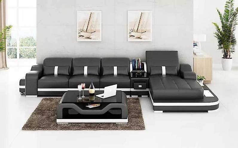 polster ecksofa ecksofa wohnlandschaft ledersofa designer-so