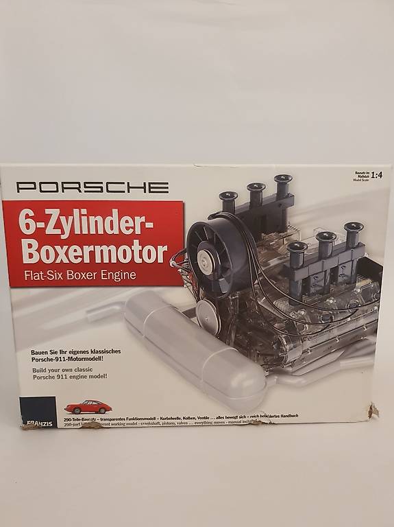 Modelbau Porsche Boxermotor Original verpackt